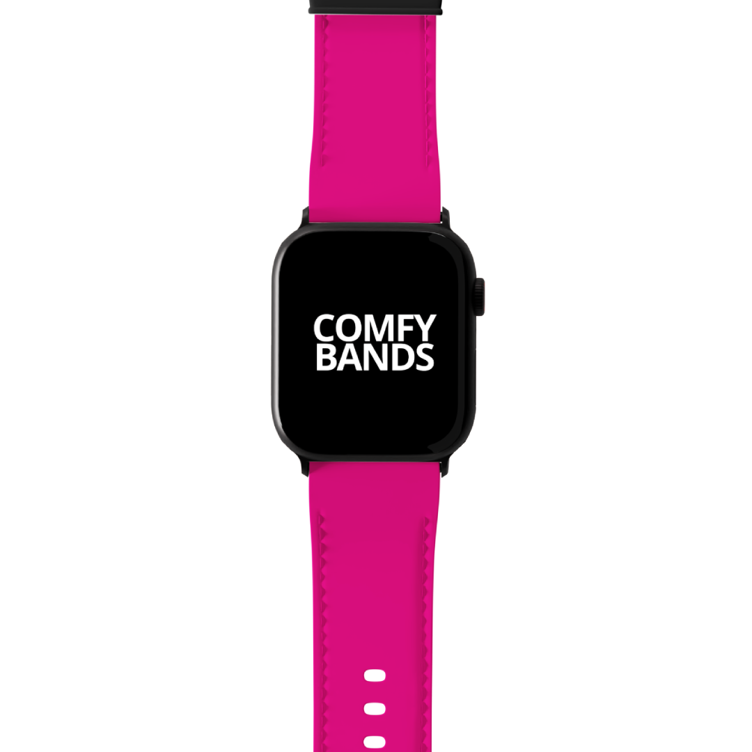 Vibrant Pink Colors Series Band For Apple Watch