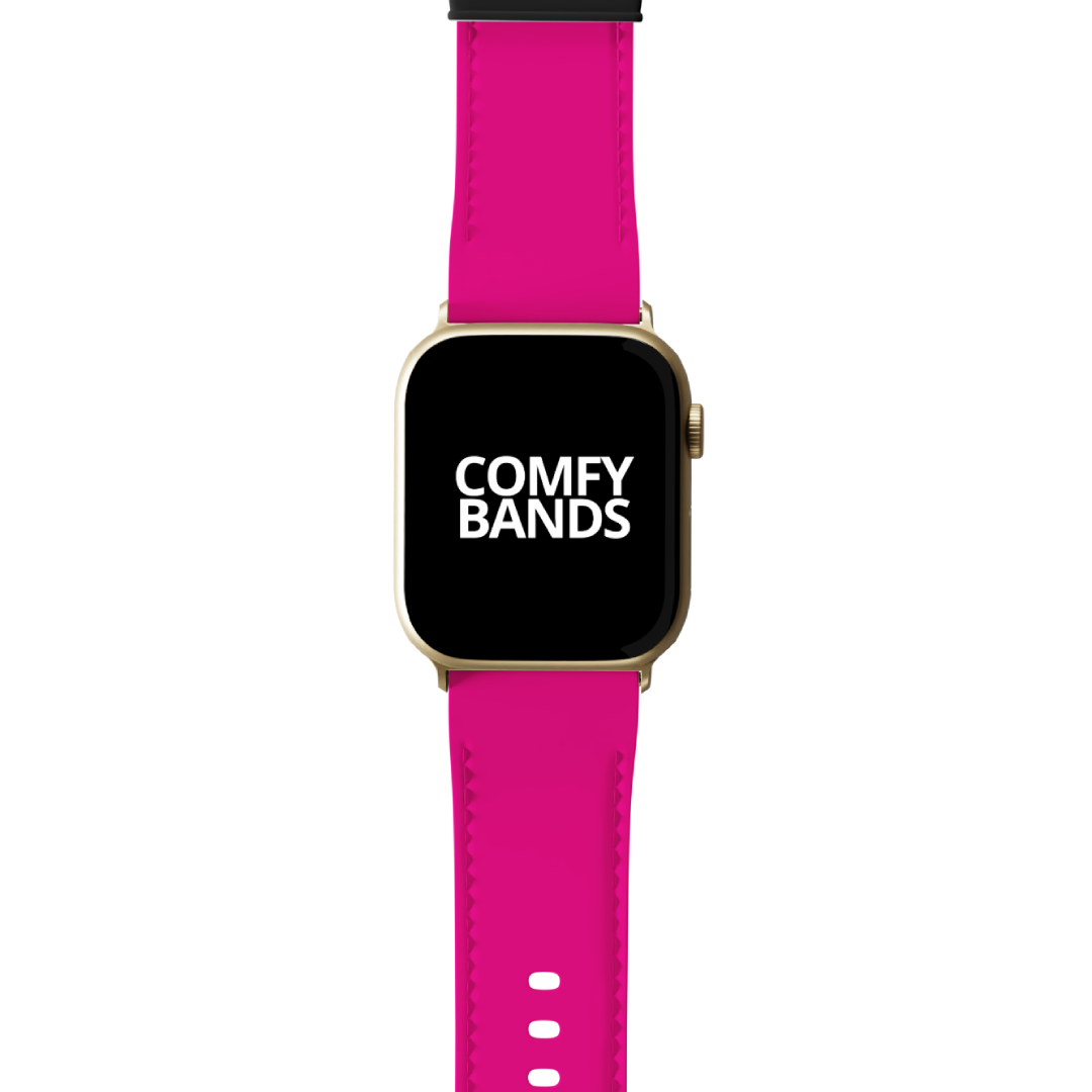 Vibrant Pink Colors Series Band For Apple Watch