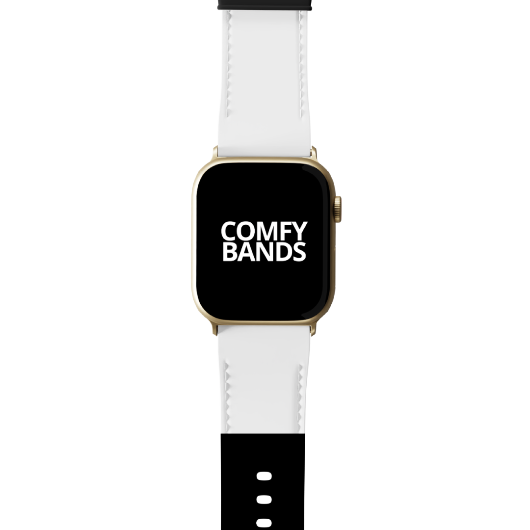 Black & White Colors Series Band For Apple Watch