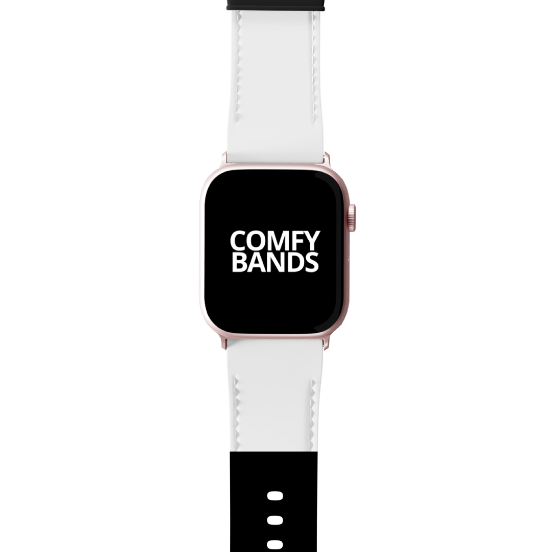 Black & White Colors Series Band For Apple Watch