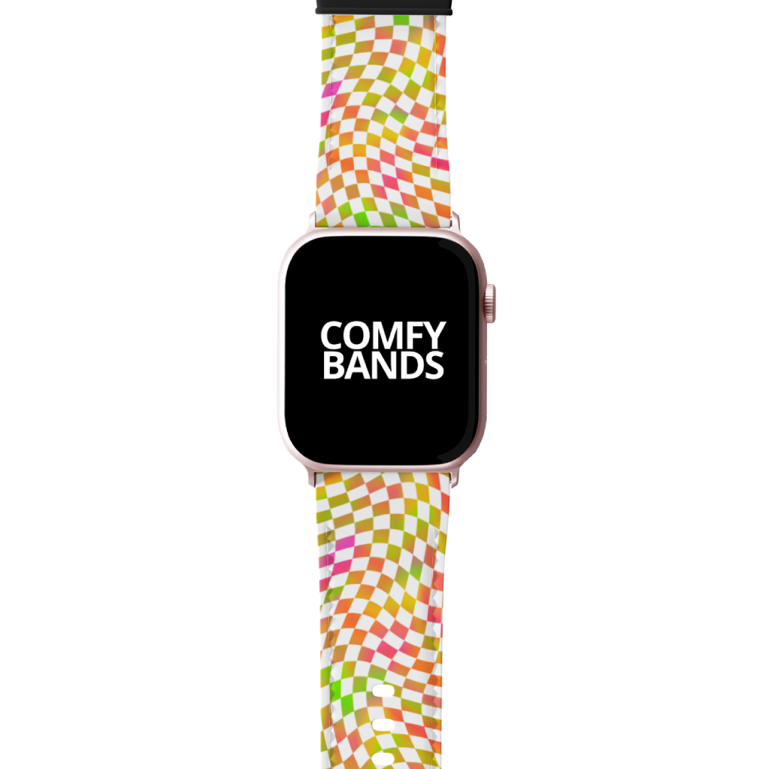 Checkered Basics Series Band For Apple Watch