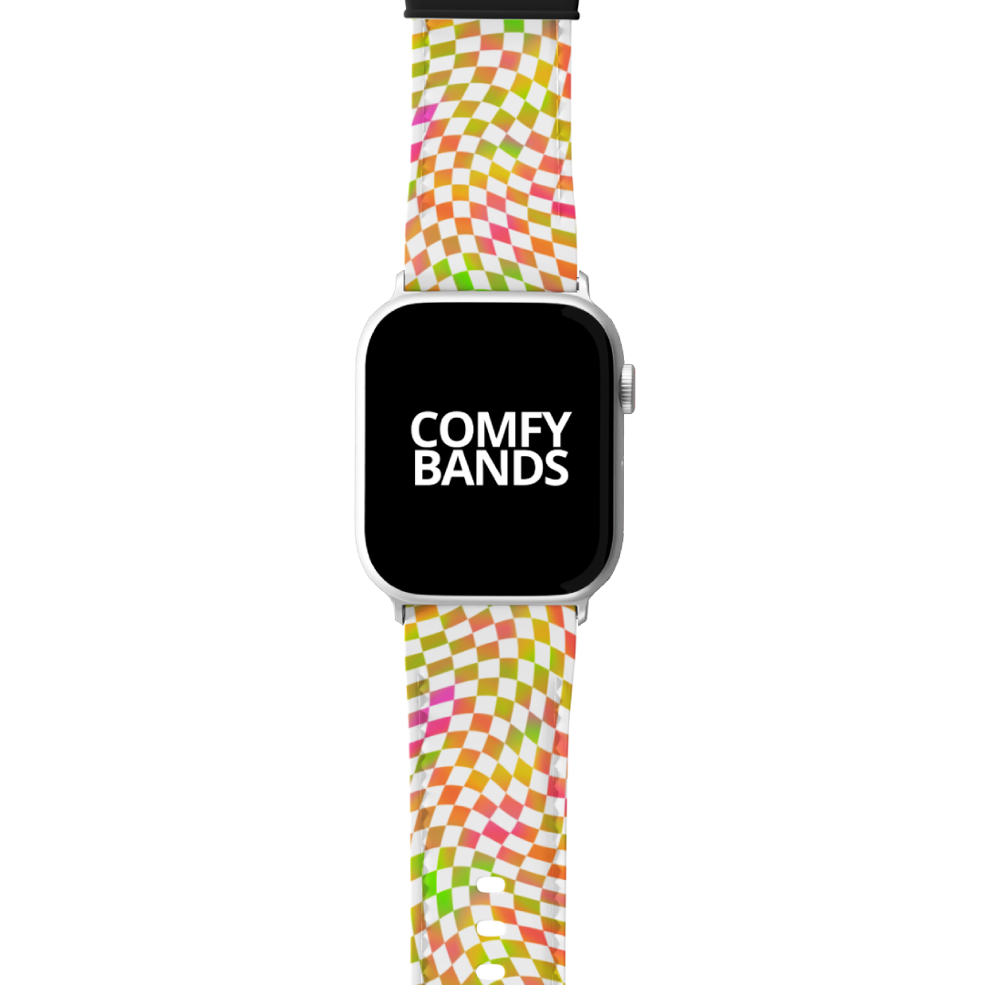Checkered Basics Series Band For Apple Watch