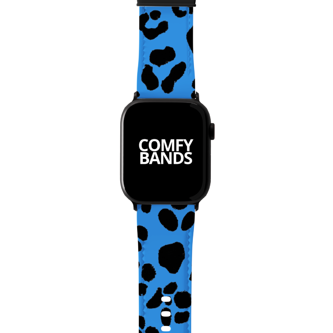 Blue Cheetah Exotic Animal Series Band For Apple Watch