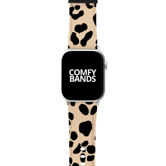 Tan Cheetah Exotic Animal Series Band For Apple Watch