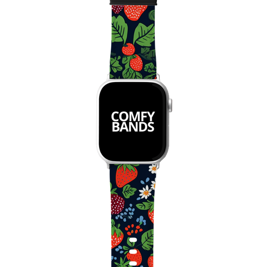 Berries & Leaves Fruit Series Band For Apple Watch
