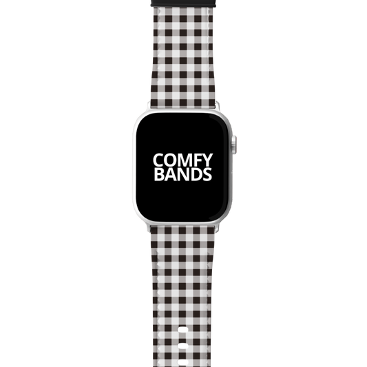 Brown & White Plaid Series Band For Apple Watch