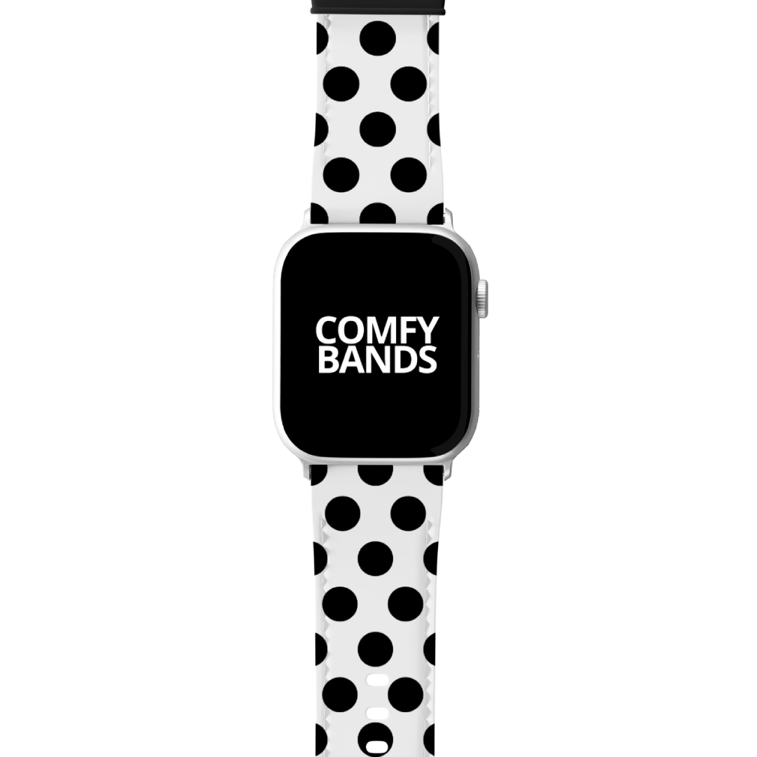 Black & White Dot Series Band For Apple Watch