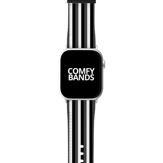 Black & White Stripes Series Band For Apple Watch