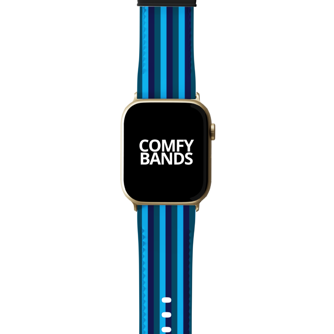 Blue Stripes Series Band For Apple Watch
