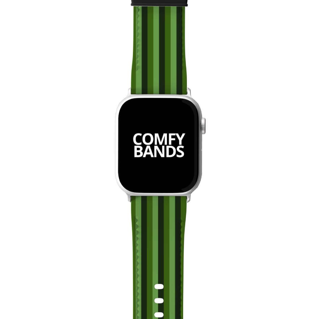 Green Stripes Series Band For Apple Watch