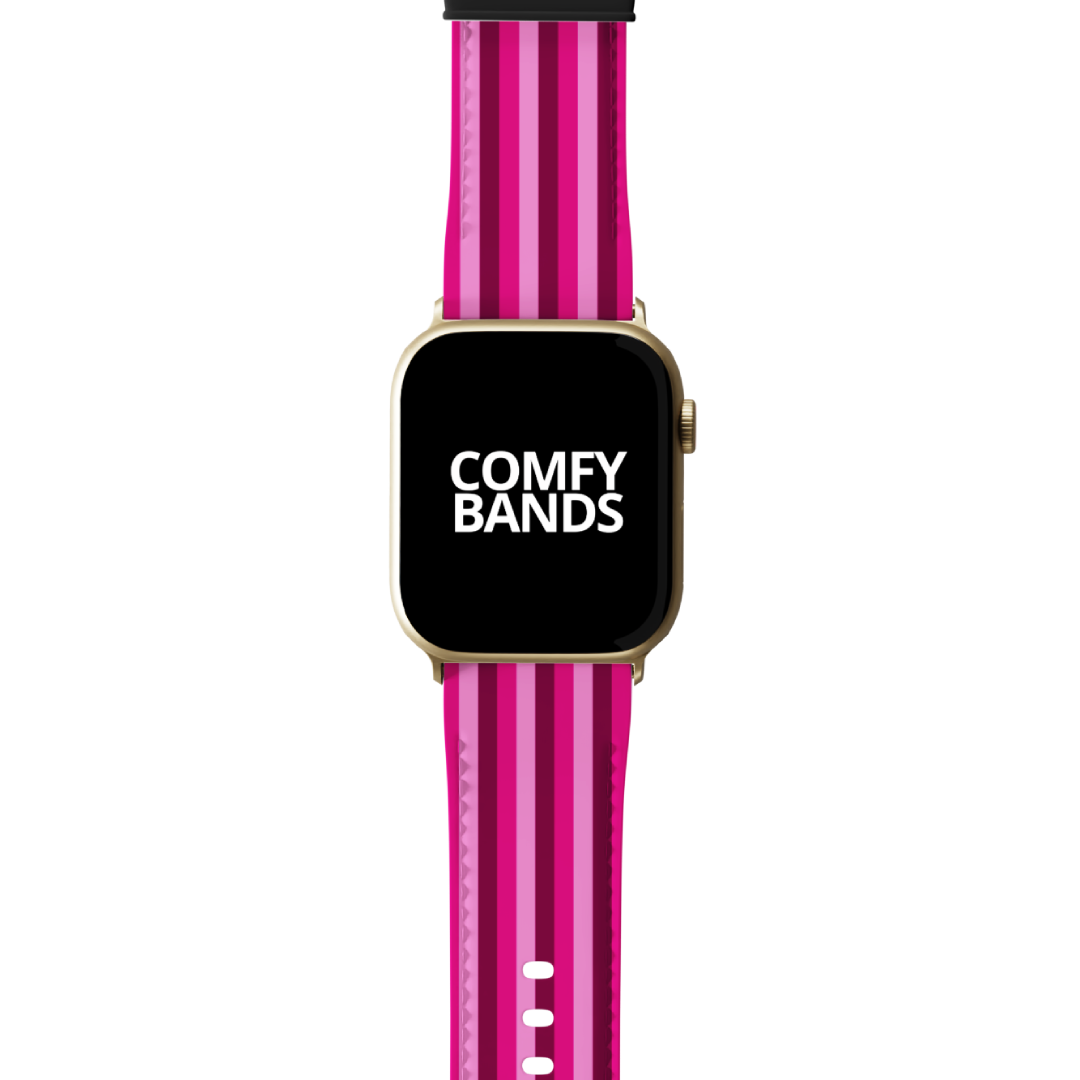 Pink Stripes Series Band For Apple Watch