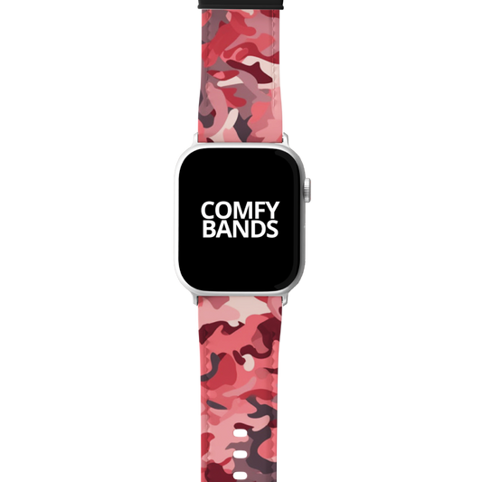 Pink Camouflage Series Band For Apple Watch