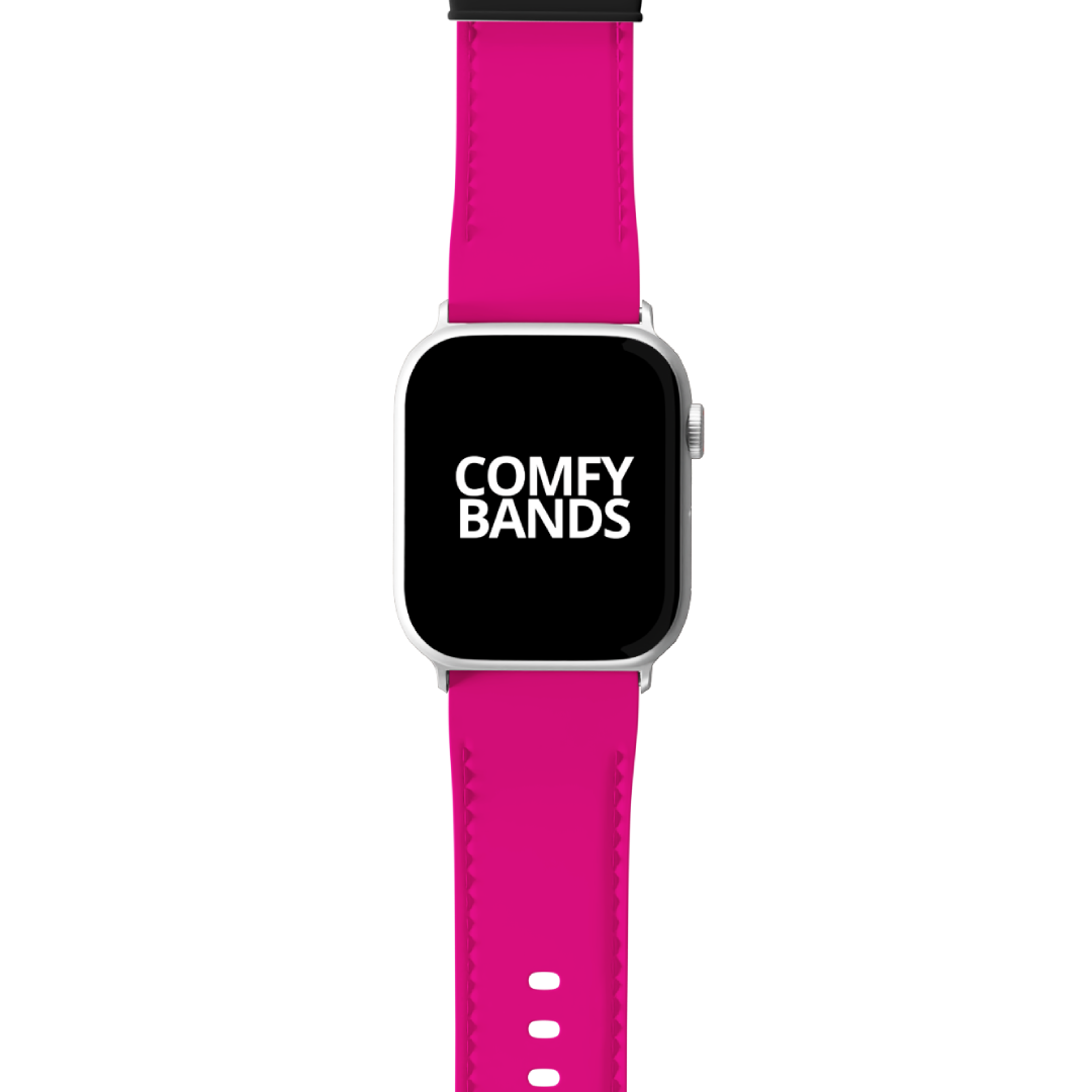 Vibrant Pink Colors Series Band For Apple Watch