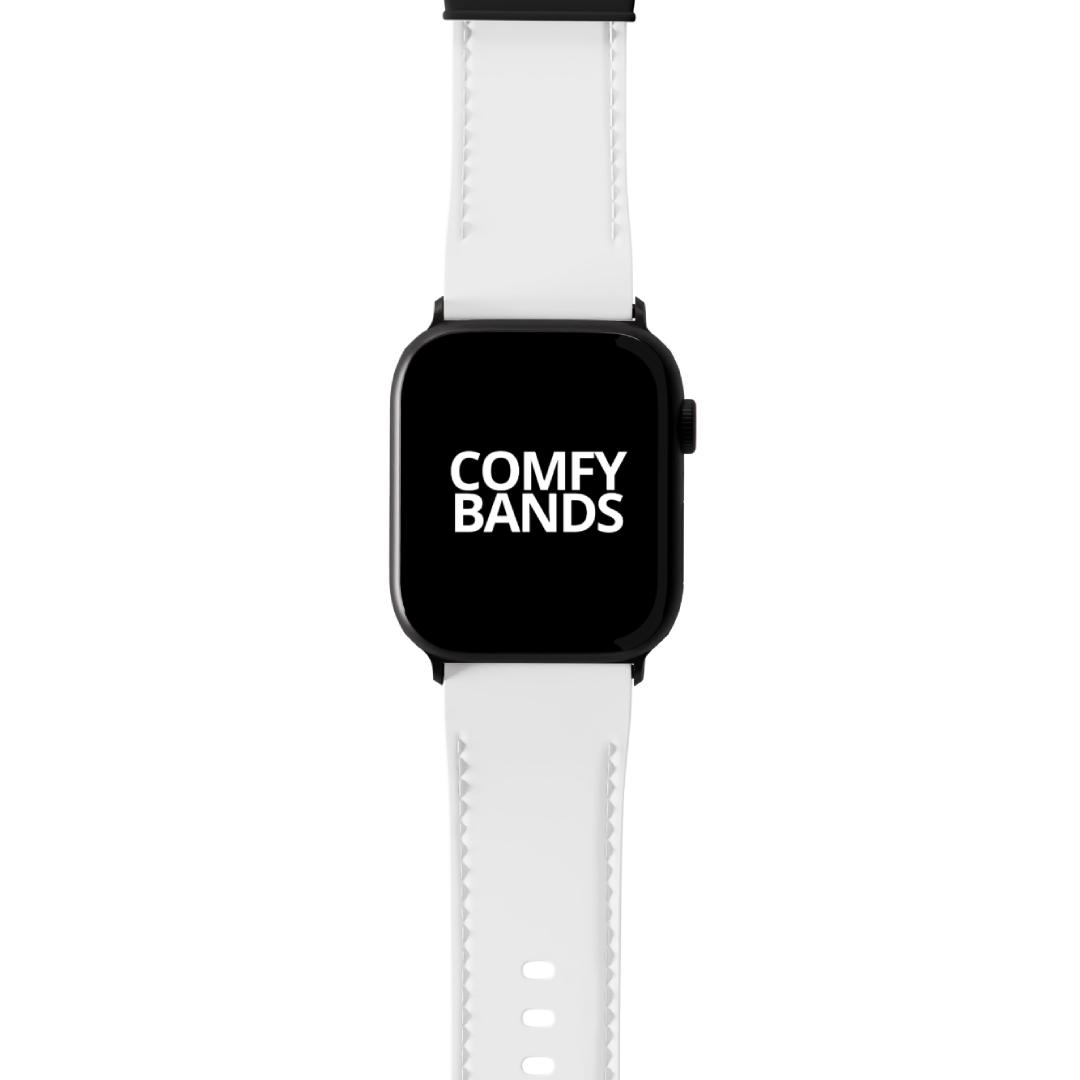 White Colors Series Band For Apple Watch