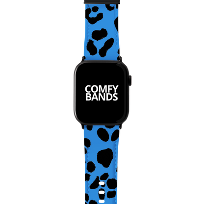 Blue Cheetah Exotic Animal Series Band For Apple Watch