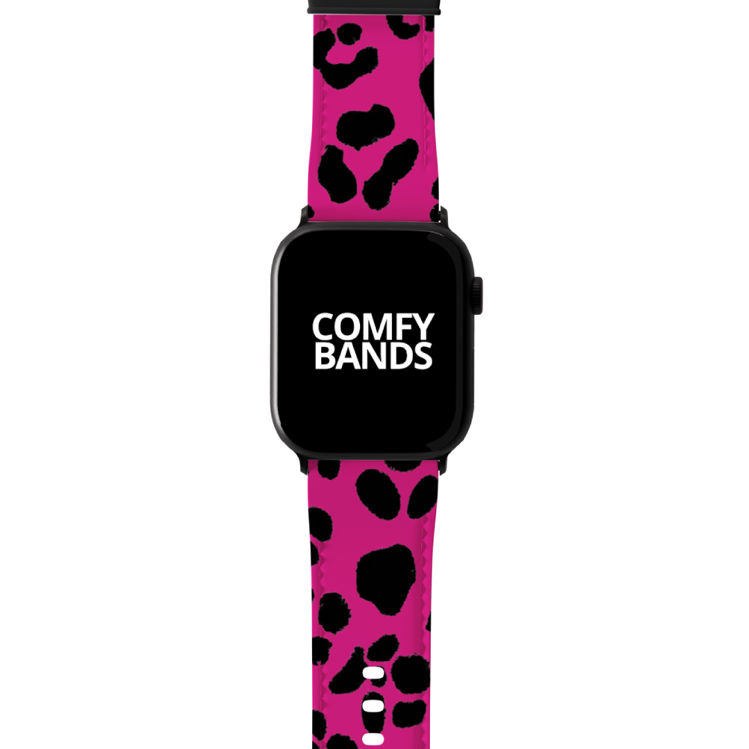 Pink Cheetah Exotic Animal Series Band For Apple Watch