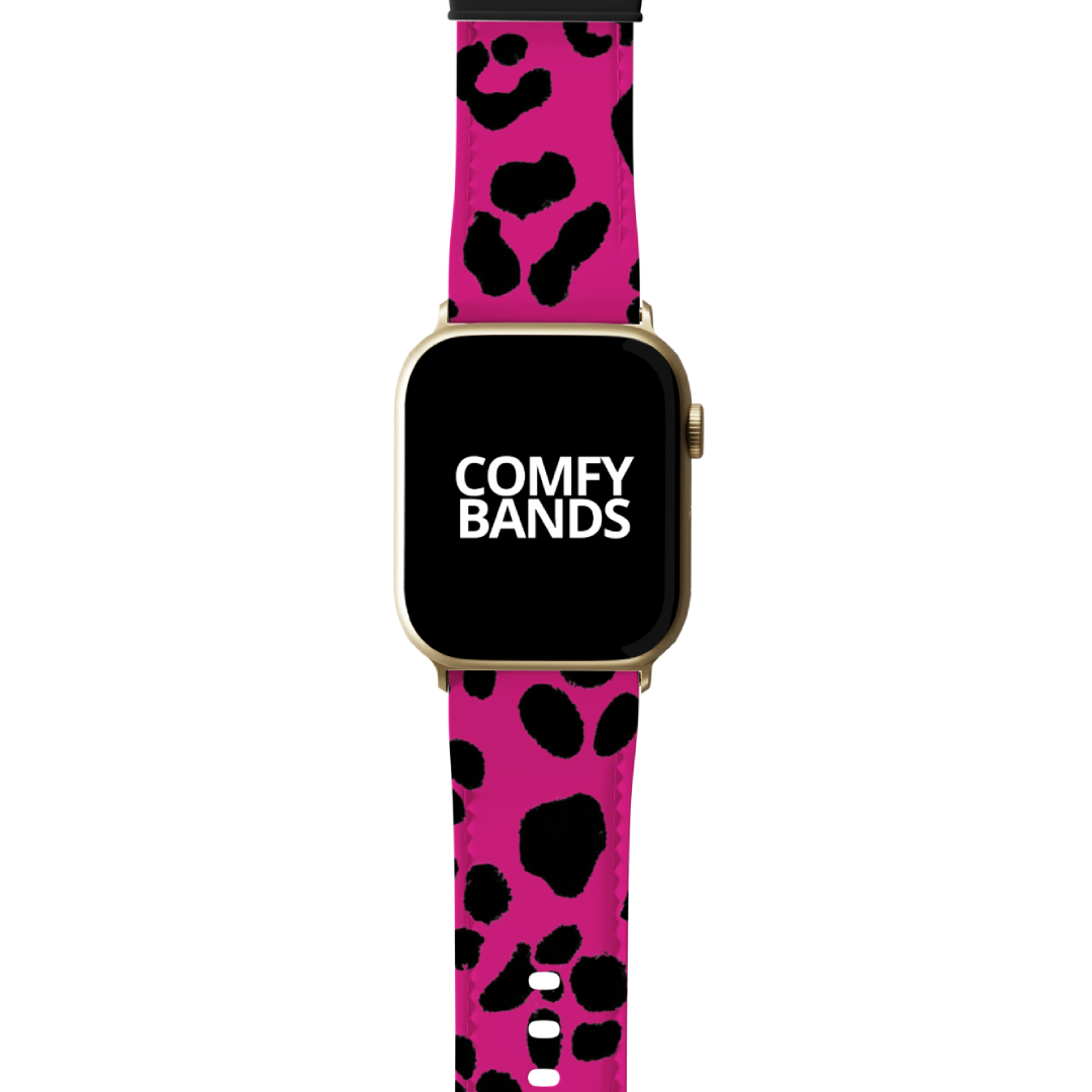 Pink Cheetah Exotic Animal Series Band For Apple Watch