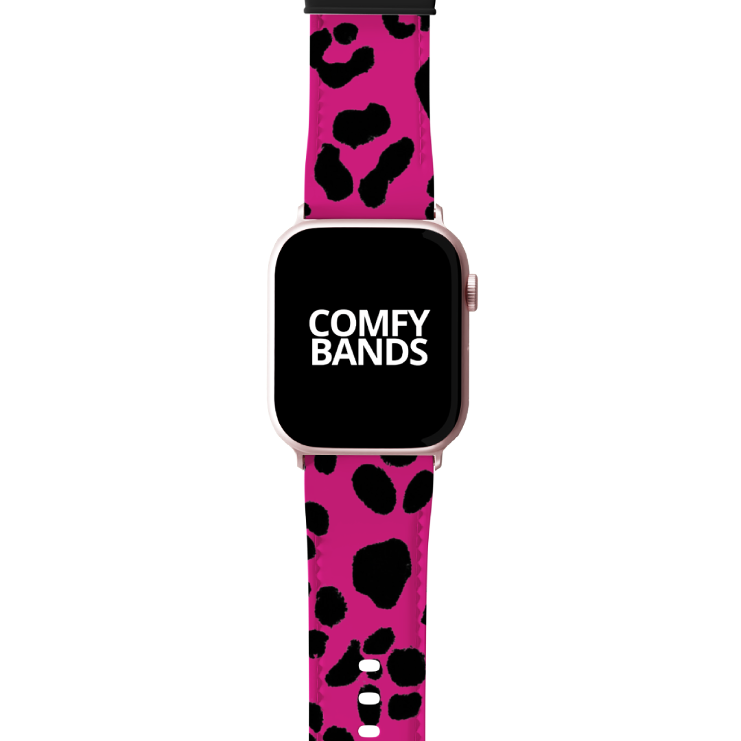 Pink Cheetah Exotic Animal Series Band For Apple Watch