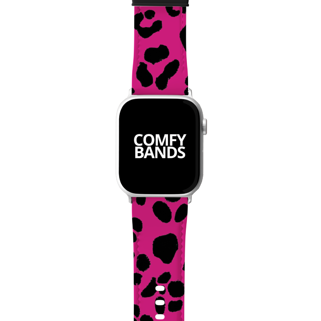 Pink Cheetah Exotic Animal Series Band For Apple Watch