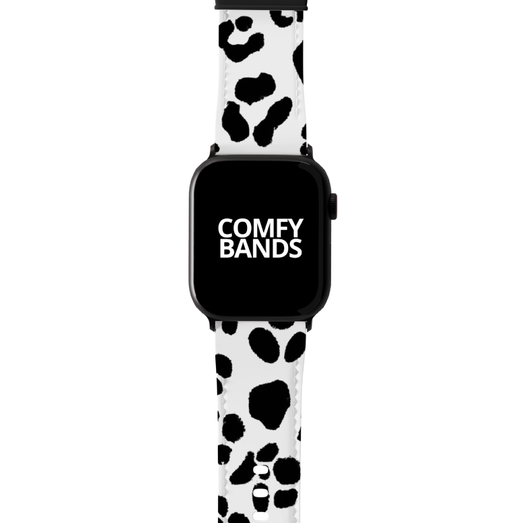 White Cheetah Exotic Animal Series Band For Apple Watch