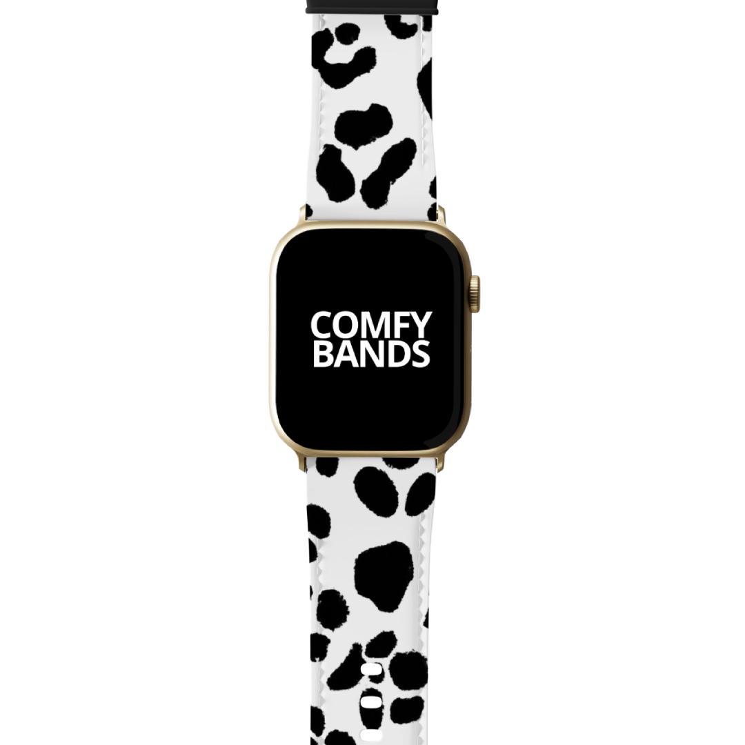 White Cheetah Exotic Animal Series Band For Apple Watch