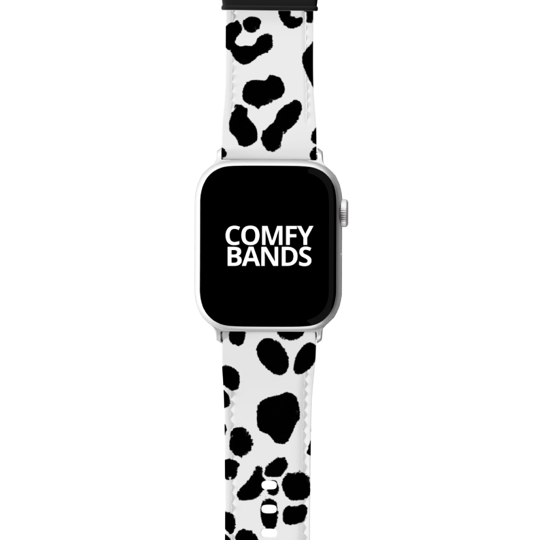 White Cheetah Exotic Animal Series Band For Apple Watch