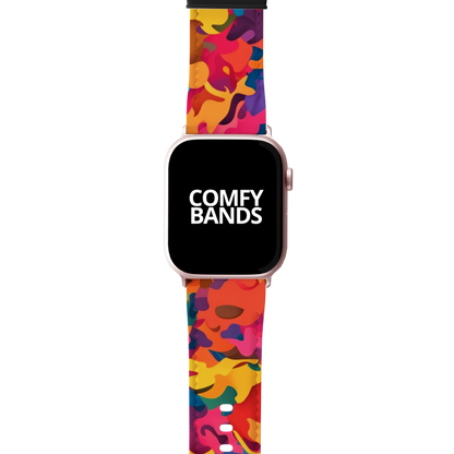 Candy Rainbow Camouflage Series Band For Apple Watch