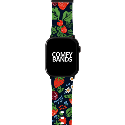 Berries & Leaves Fruit Series Band For Apple Watch