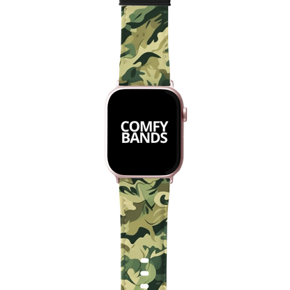 Light Green Camouflage Series Band For Apple Watch