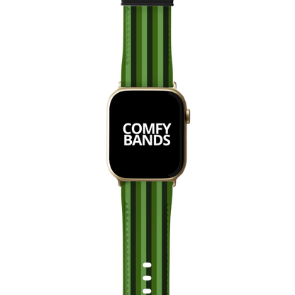 Green Stripes Series Band For Apple Watch