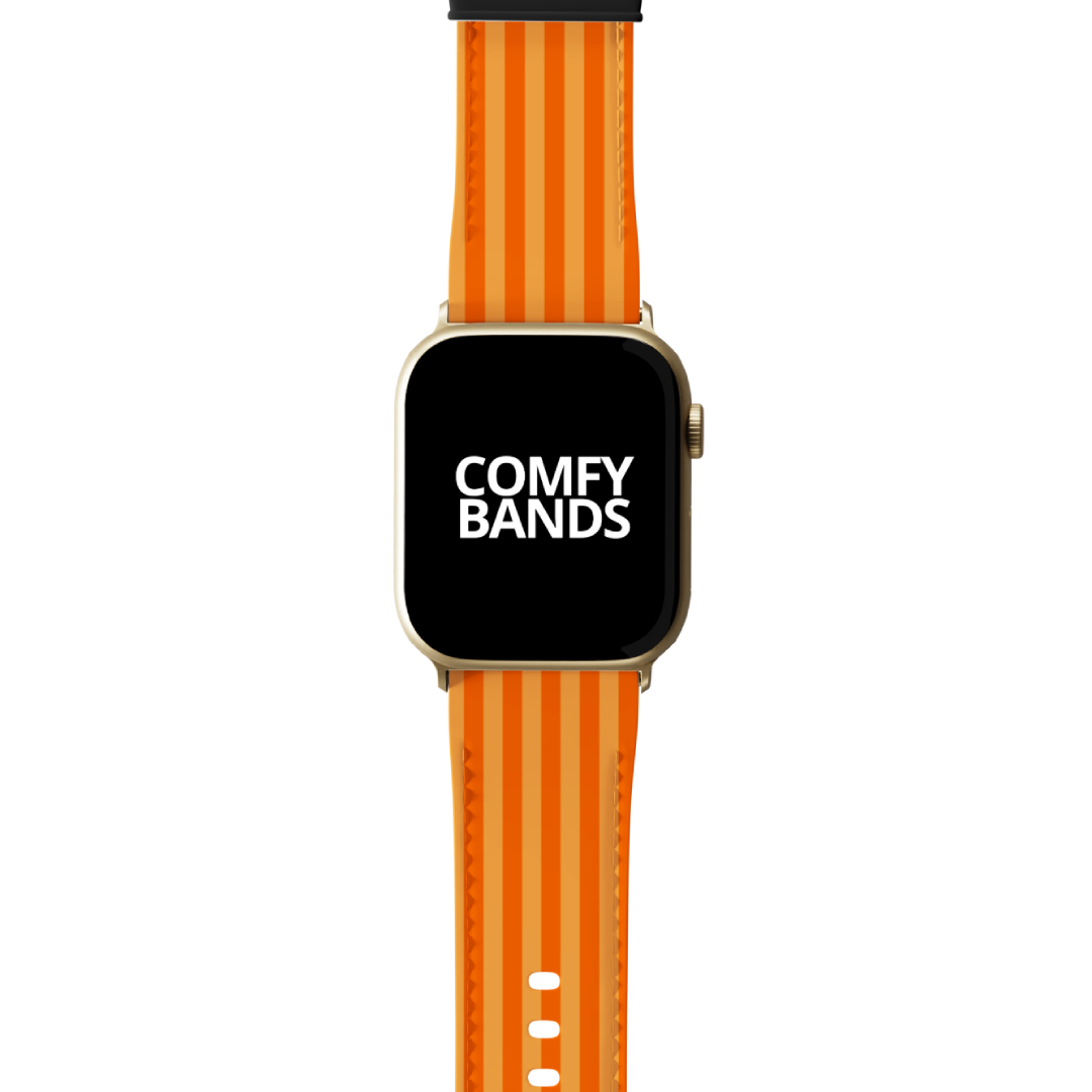 Orange Stripes Series Band For Apple Watch