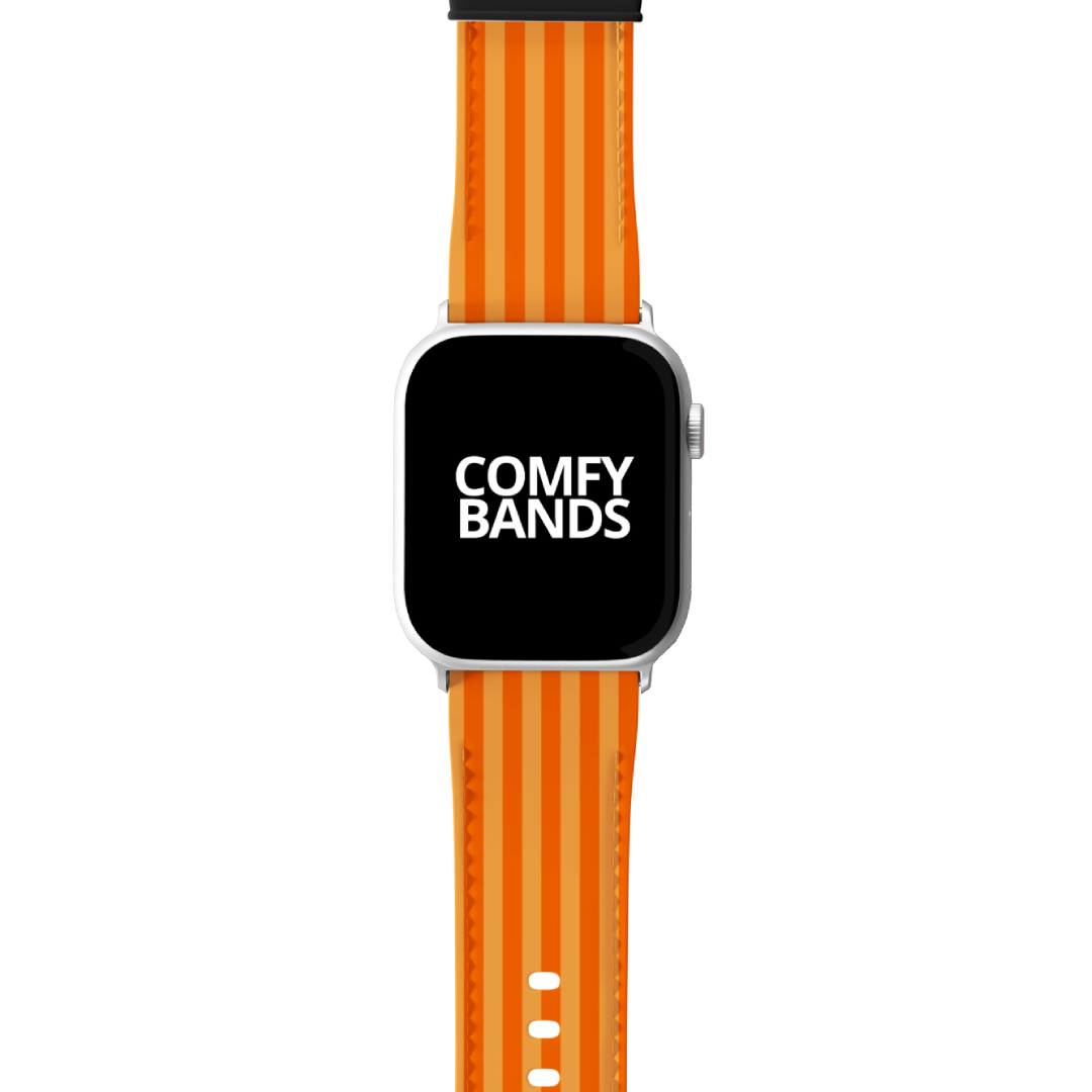 Orange Stripes Series Band For Apple Watch