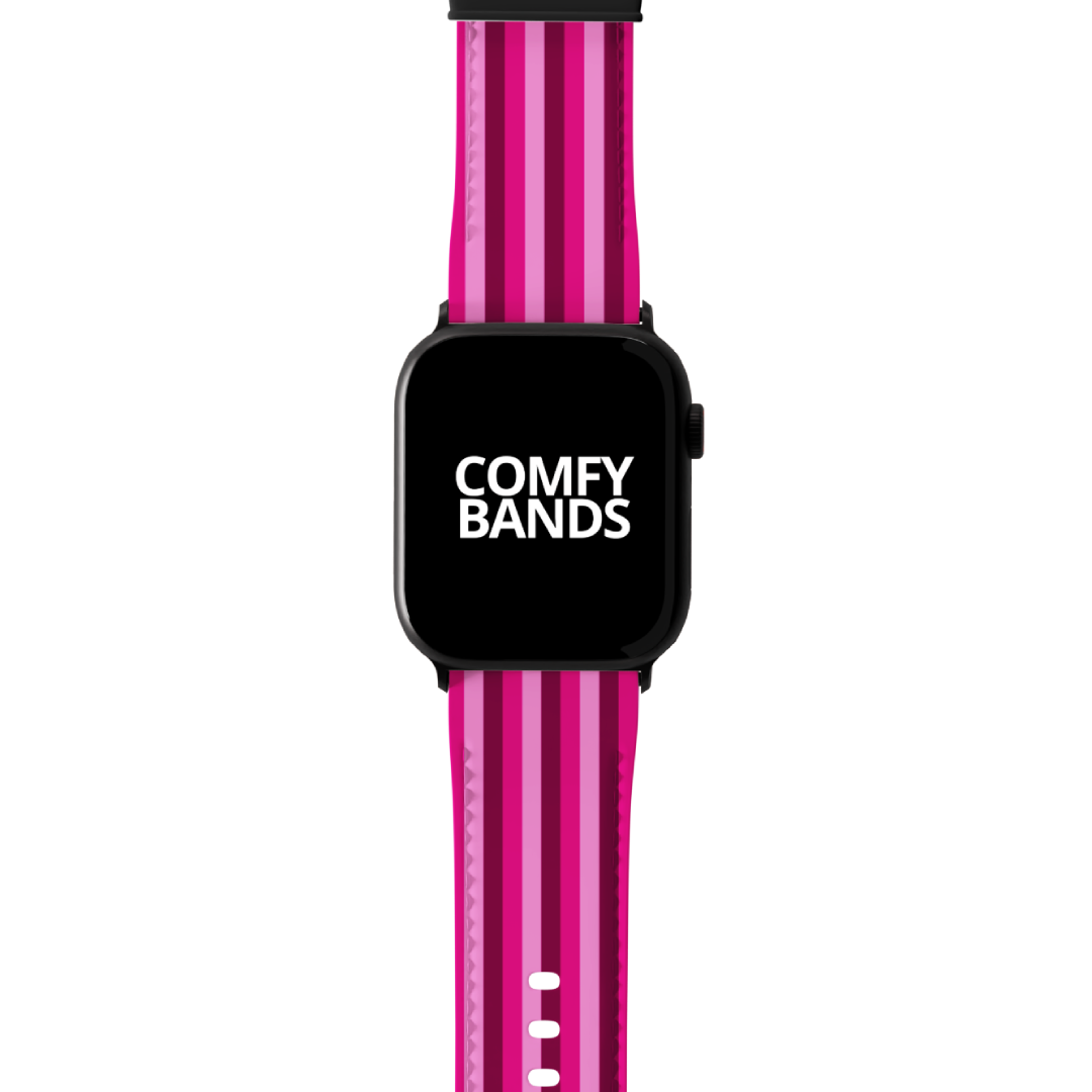 Pink Stripes Series Band For Apple Watch