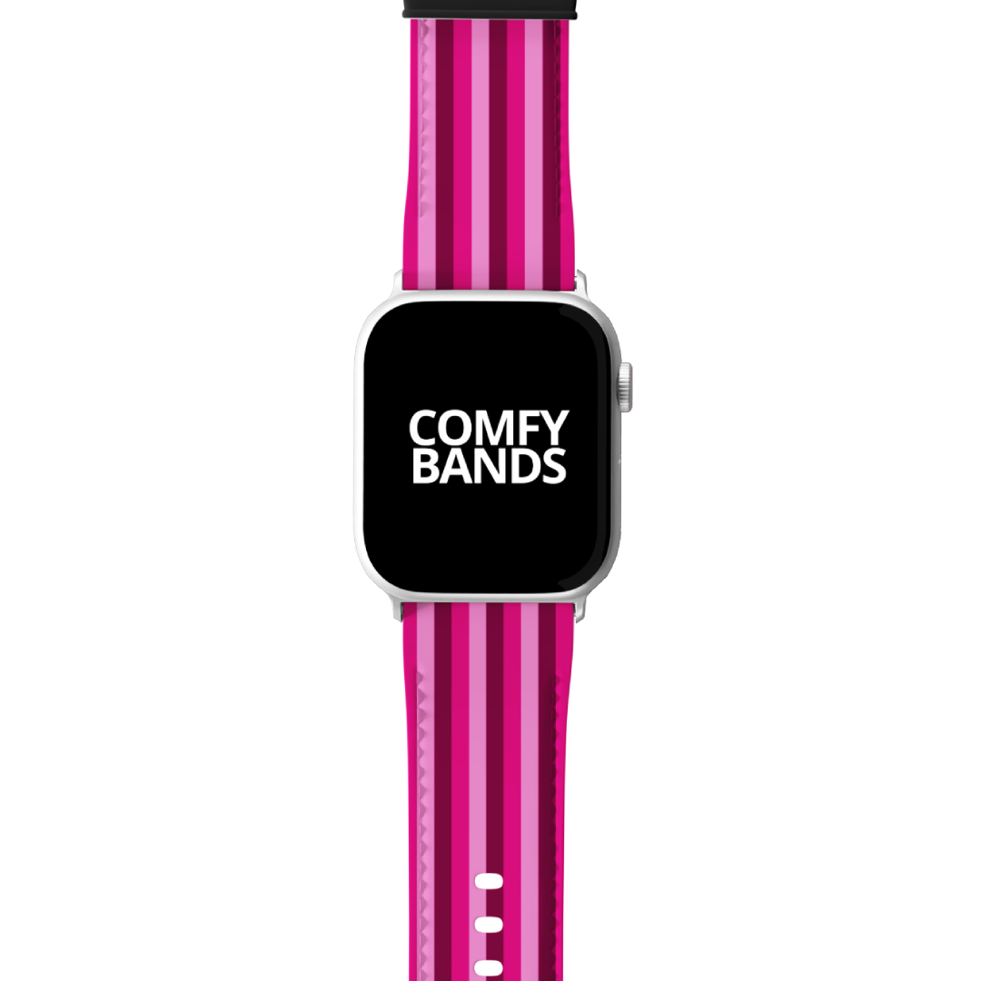 Pink Stripes Series Band For Apple Watch